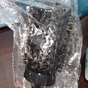 Black and Gold Hair Brush